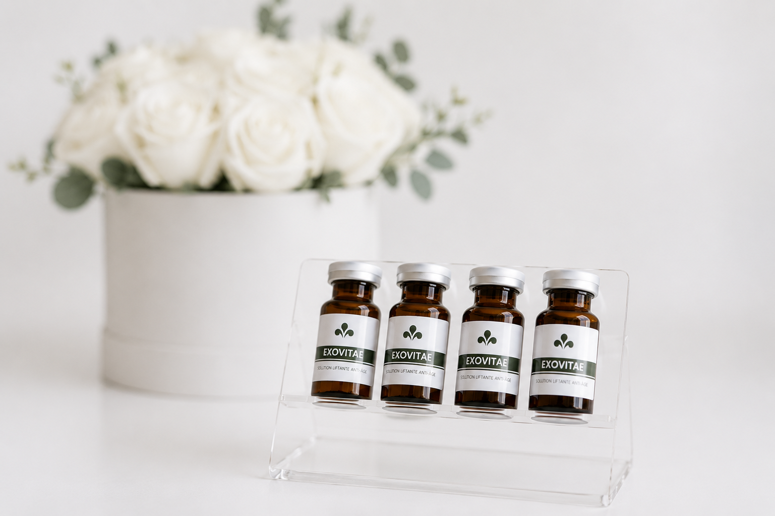 ExoVitae Wirkstoffampulle für MesoVitae Skin Longevity Behandlung